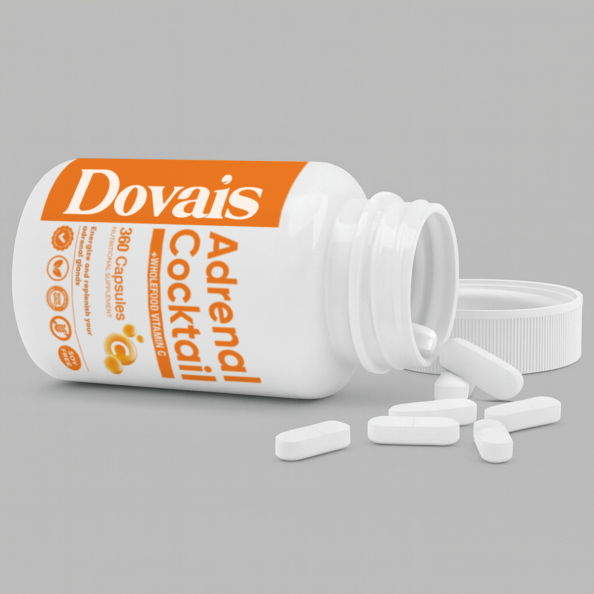 Dovais Adrenal Cocktail™ + Wholefood Vitamin C