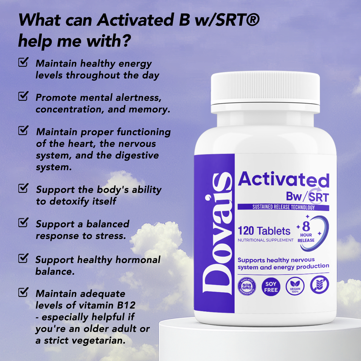 Dovais Activated B w/SRT®